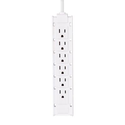 China 12 Outlets Double Sided Power Strip Plastic Electric Power Strip Common Extension Socket for sale