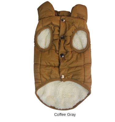 China Sustainable Autumn Winter Pet Apparel Manufacturer Pet Clothes Vest Qikai Soft Warm Comfortable Pet for sale