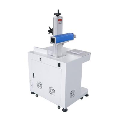 China Brand New Air Cooled Mini CO2 Fiber Laser Engraver Laser Marking Machine 20w 30w 50w for sale