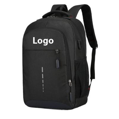 China Waterproof New Custom Logo Large Capacity Student School Bag Men's And Women's Lightweight Travel Bag  Laptop Backpacks for sale