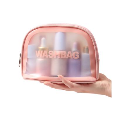 China Fashion High Quality Cosmetic Bag Makeup Bags for Woman Cosmetic Bag Wholesale PVC Customized Logo Fashion Xiamen Usually 7 Working Days for sale