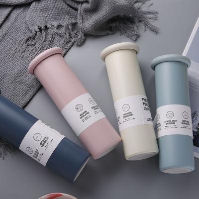 China Factory Supply PORTABLE Pure Reusable Stainless Steel Water Bottle Color Mushroom Head Water Cup Insulated Water Bottle for sale