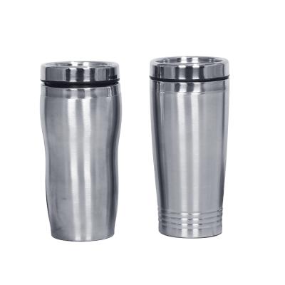 China Factory Direct PORTABLE Custom Double Layer Stainless Steel Thermosbeker Printing Car Water Cups Vacuum Insulated Mug Cheap With Lid for sale