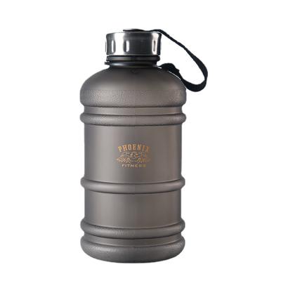 China Viable Wholesale Custom Plastic Water Bottle Logo 2.2L Portable Outdoor Sports Large Capacity Leak Proof Gallon Kettle for sale