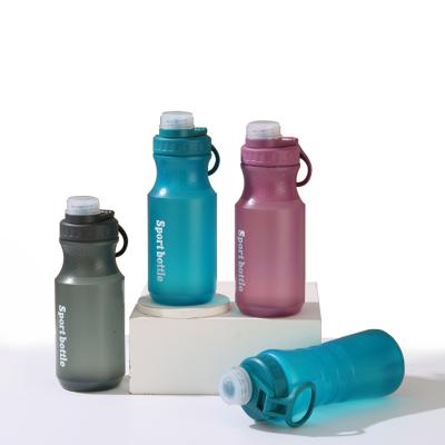 China Good Sports 550ml Outdoor Sports Bottle Sustainable Cheap Bpa Free Material Fitness Recycling Water Bottle for sale