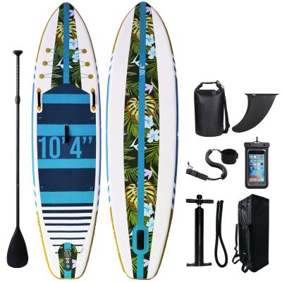 China Unisex Drop Boarding Man SUP Blue Inflatable Board Paddleboard Surfboard Inflatable SUP for sale