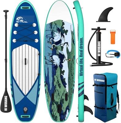 China SIP Unisex OEM | Inflatable Stand Up Paddle Board Traveling Board Japanese Antique Style SUP for sale