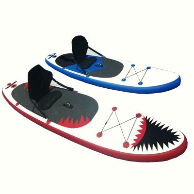 China Unisex Fishing Floating Inflatable Paddle Board Surf Board Up Paddle Board Rack With Seat for sale