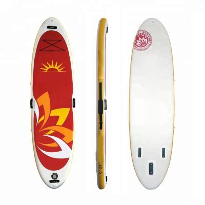 China high quality inflatable paddleboard stand yoga board HWB-315 for sale