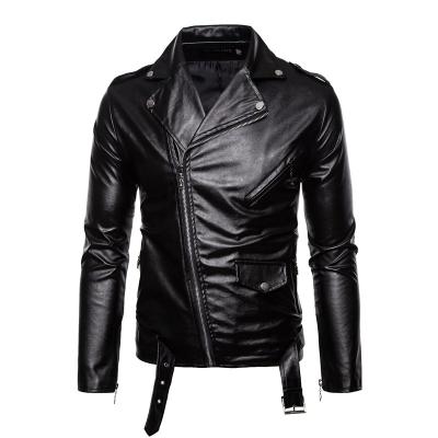 China Factory direct sales waterproof relieve Anime leather jacket plus size color men's bomber jacket for sale