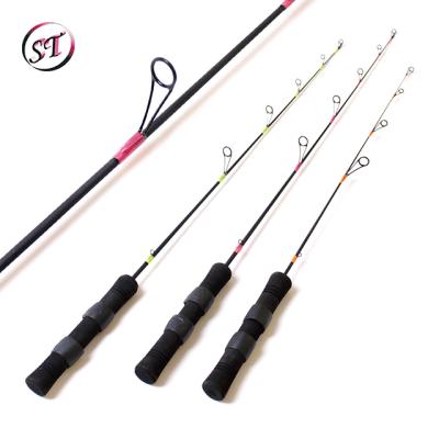 China SOLID GREEN FIBERGLASS NC-24M- ICE ORANGE FISHING ROD for sale