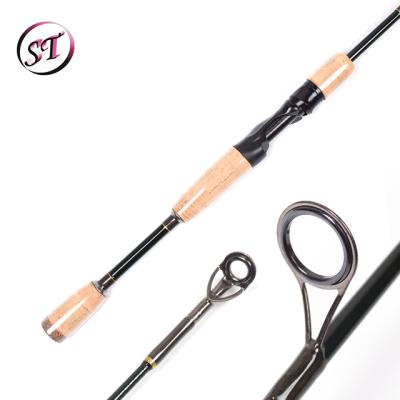 China SPWM Carbon Spinning Fishing 100%24T Carbon Rod 183cm, 198cm, 213cm, 244cm Carbon Fishing Tackle for sale