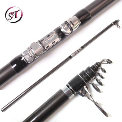 China TLSF46 SERIES SURFCASTING 100% Carbon 24T TELE RODS 4 SECTIONS for sale