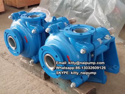 China 4/3 C-AH Metal liner  Chromium Alloy  A05 A49 A07 Horizontal Slurry Pump for sale