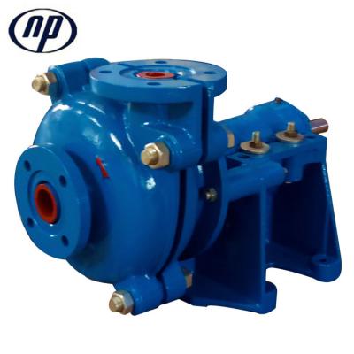 China 1.5/1 B - AH High Chrome Alloy Heavy Duty Horizontal Slurry Pump for sale