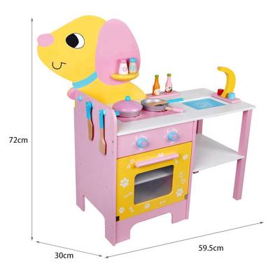 China Eco-friengly new design nordic style pretend play kids montessori kitchen play wooden toys set for child for sale