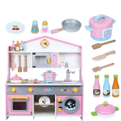 China Wholesale Custom Kids Wooden Magnetic Fruits Vegetables Eco-friendly Material Set Wooden Kitchen Toys For Girls for sale