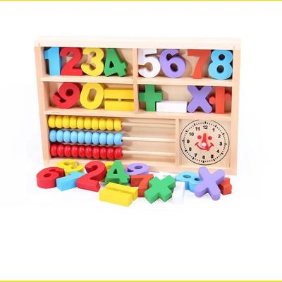 China Custom made peraga montessori toy montessori giochi boncuk malzeme malzeme mengajar bantu wholesale alat eco-friendly material for sale