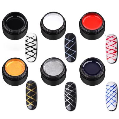 China DIY Nail Art Beauty 3ml Nail Art Painting Liner Spider Gel Polish Soak Off Polish Acrylic Suction Pattern UV Gel LED Varnish Manicure Lacquer for sale