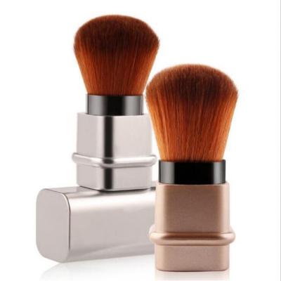 China Nail Dust Clean Brush Nail Beauty Tools Retractable Single Makeup Brush Blush Brush Nail Cleaning Brush for sale