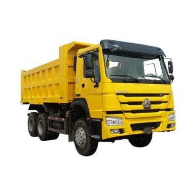 China Euro 2 2015 Gebruikte dumptruck HOWO 371HP 6x4 25 ton laden Tweedehands ophangtruck Te koop