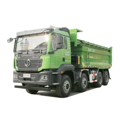 Cina Shacman Tipper Truck Usato 8x4 Dump Truck senza ESC e 300-400L di capacità del serbatoio del carburante in vendita