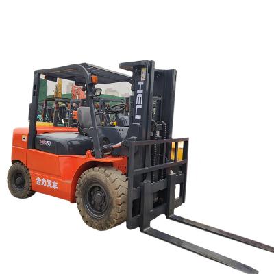 China Retail 5 Ton Diesel Heli Forklift with 2001-4000 Working Hours and Retail Market for sale