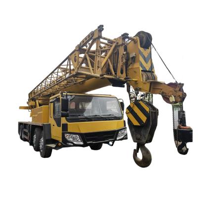 China 50Ton Truck Crane with Hydraulic Arm and Good Condition in Market for sale