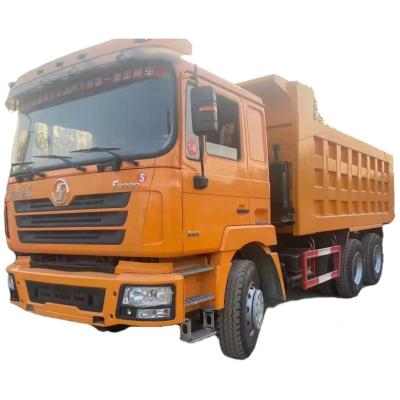 China 351 450 pk Automatische airconditioner SHACMAN 6x4 zware LHD truck dumper dipper truck Te koop