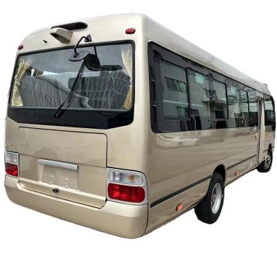 China 15 Seats Mini School Bus Chinese Euro 2 Emission Standard and Diaphragm Type Clutch for sale