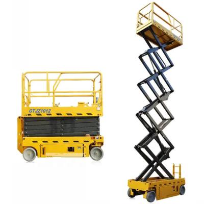 China 8m Portable Hydraulic Scissor Lift Table for Heavy Duty Car Maintenance Solutions for sale