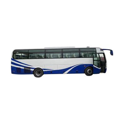 China Hot Discounts Used Luxury 55 Seats LHD Automatic Coach Passenger Bus with AC Equipped for sale