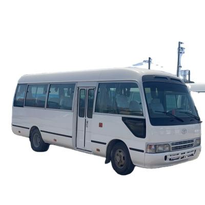 China Used Toyota Coaster Bus with EURO 3 Emission and Manual Transmission in Good Condition for sale