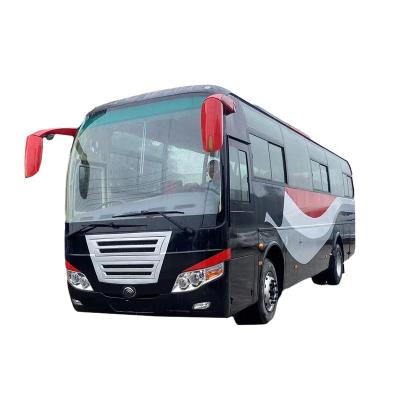 China Passenger Bus in Ghana 53 Seats Used Diesel Buses with AC Equipped and Left Hand Drive for sale