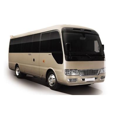 China Affordable 30-Seat Diesel Bus Luxury Coaster Bus with 18000kg G.V.W for sale