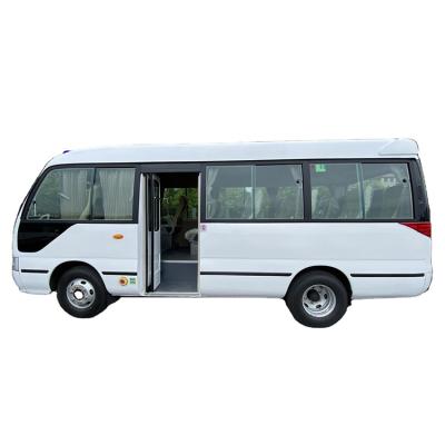 China 20 Seats RHD LHD Coaster Bus with EURO 3 Emission and Manual Transmission for sale