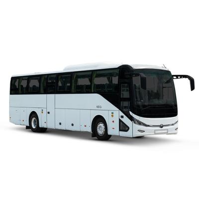 China Big Capacity Deisel 56 Seater 60 Seater Left Hand Drive Coach Bus with Toilet for sale