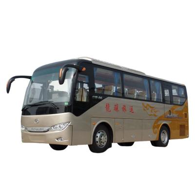 China 10m Linkslenker Bus mit Farbdesign und Luxus-Interieur zu verkaufen