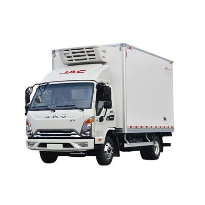 China Cummins Used Refrigerated Truck Boxes for Frozen Meat and Chicken Vegetable Transport for sale