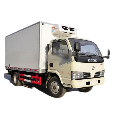 China Gross Vehicle Weight 5-10T ISO CCC Certified Design Dongfeng Refrigerator Van Truck en venta