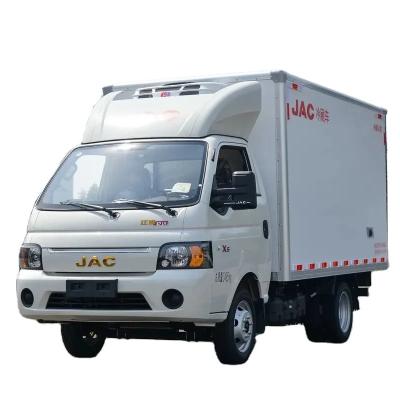 China 130HP JAC Refrigerated Truck for Transportation 4x2 GVW≤5T Diesel Fuel Refrigeration for sale