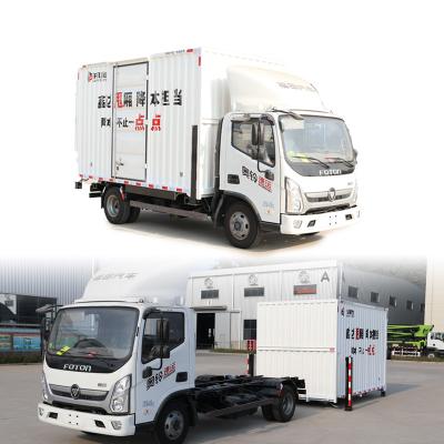 Cina Foton 19CBM Cargo Van Truck With Single Row Seat Rows And 1000-1500Nm Maximum Torque in vendita