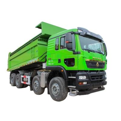 中国 ABS-Equipped 35t Payload Heavy Duty 8x4 12 Wheel LHD Dump Truck for Construction 販売のため