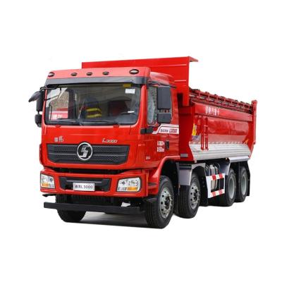 中国 SHACMAN L3000 Used 8x4 Dump Tipper Truck 12 Wheeler 30 Cubic 300 HP 60 Tons 販売のため