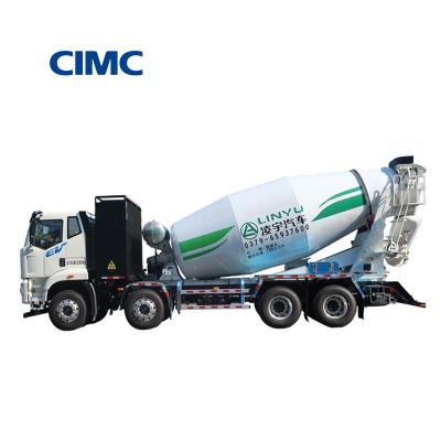 China Electric Cement Mixer Truck CIMC LINYU 16m3 8x4 Concrete Mixer In Indonesia à venda