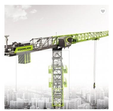 Cina Tower Crane 40 Ton Capacity Zoomlion's Latest Telescopic Luffing jib Design For 2020 in vendita