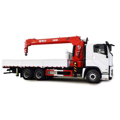 China Isuzu 12ton 16ton Pickup Truck Mounted Crane with Telescoping Boom 19.5M Span 6*4 en venta