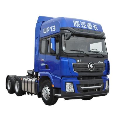 China Front Axle HF9T Shacman 6x4 Trailer Truck Head Tractor Truck With 500 Hp Cummins Engine en venta