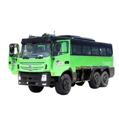 China Cummins B210 Engine 27 Seats 6x6 Off Road Bus Coach Bus for Off-road Exploration for sale