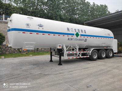 China 50m3 Capacity LPG Tanker Semi Trailer with -20/50C Design Temperature from CIMC LINYU for sale